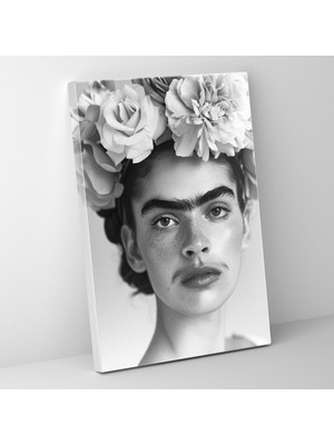 Painted Anarchy Frida Kahlo Style Canvas Print - Frida Kahlo 30X50 cm