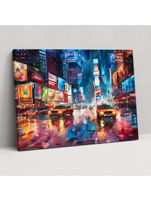 Painted Anarchy Leonid Afremov Style Canvas Print - Leonid Afremov 50X30 cm