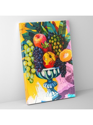 Painted Anarchy Pop Art Natürmort Tablo Kanvas Tablo  ve Popart 30X50 cm