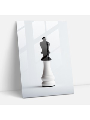 Painted Anarchy Satranç Ev Dekorasyonu  30X45 cm