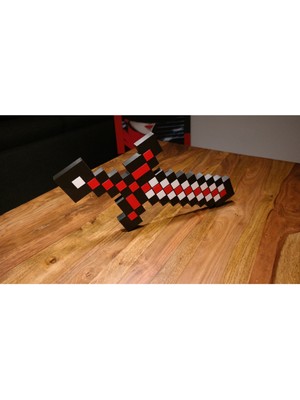 Byd3d Tekno 30 Cm Minecraft Kılıç Orijinal Boyut, Minecraft Kılıç, Dekoratif Kılıç Figürü, Minecraft Biblo