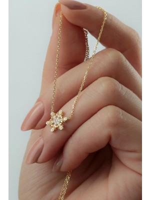 Silvano Jewelry 925 Ayar Gümüş Minimal Kartanesi Kolye