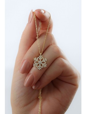 Silvano Jewelry 925 Ayar Gümüş Kartanesi Kolye