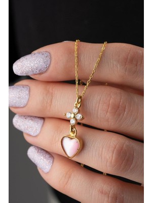 Silvano Jewelry 925 Ayar Gümüş Kalp Kolye