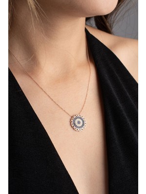 Silvano Jewelry 925 Ayar Gümüş Nazar Kolye