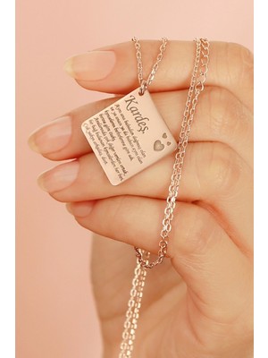 Silvano Jewelry 925 Ayar Gümüş Kardeş Kolyesi