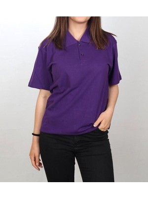 Fatella Unısex Çocuk Genç Polo Yaka Kısa Kol Normal Kalıp Düz Basic Okul Lise T-Shırt