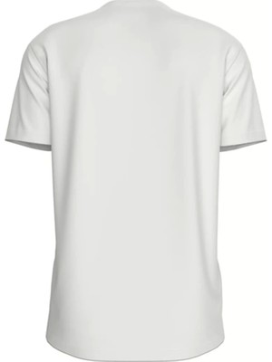 Calvin Klein Erkek Monologolu Fildişi T-Shirt