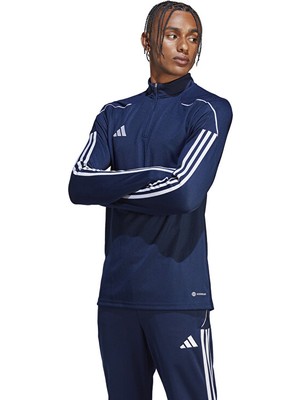 Adidas TIRO23 L Tr Top Erkek Futbol Uzun Kollu Antrenman Üstü HS7229 Lacivert