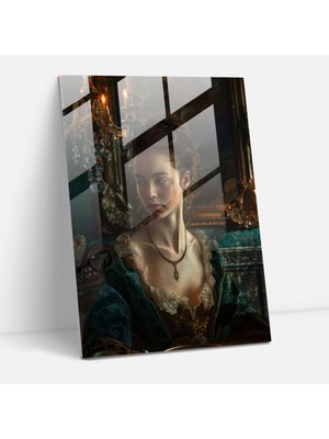 Painted Anarchy Johannes Vermeer Glass Print Contemporary Art - Johannes Vermeer, Wall Decoration, Johannes Vermeer, Glass Print, 30X45