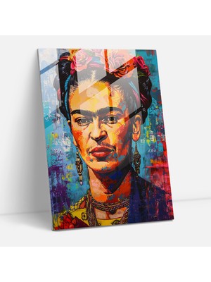Painted Anarchy Frida Kahlo Style Home Decoration - Frida Kahlo Eserleri, Home Decoration, Wall Decoration, Modern Art, 30X45