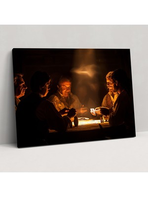 Painted Anarchy Caravaggio Tarzı Kanvas Tablo - Caravaggio, Kanvas Tablo, Caravaggio Tarzı, Kanvas Tablo, 70X50