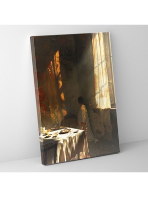 Painted Anarchy Johannes Vermeer Canvas Print - Johannes Vermeer, Canvas Print, Canvas Wall Art, Home Decoration, 30X50