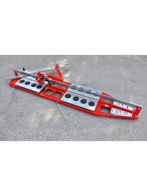 NCK Kristal 35543 Açılı Seramik Kesme Makinesi Kiklop, Kırmızı, 1200MM