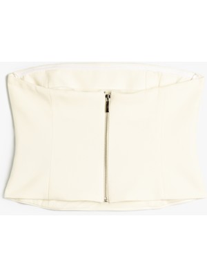 Koton Straplez Crop Büstiyer