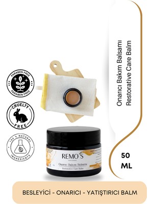 Remo's Natural  Onarıcı Bakım Balsamı Kantaron & Aynısefa