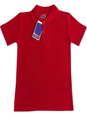 Angelos Girls Kız Çocuk Okul Tarz  Pamuk T-Shirt - 5-17 Yaş AG001