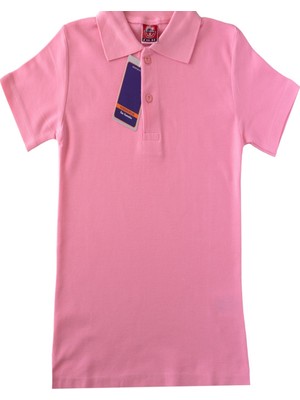 Angelos Girls Kız Çocuk Okul Tarz  Pamuk T-Shirt - 5-17 Yaş AG001