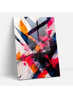Painted Anarchy Ashvin Harrison Cam Baskı Ev ​​dekorasyonu -  30X45