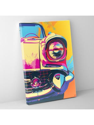 Painted Anarchy Andy Warhol Duvar Sanatı  Kanvas Tablo, Kanvas Tablo, 30X50