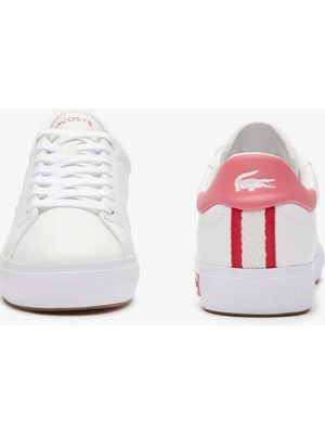 Lacoste Powercourt Kadın Beyaz Sneaker