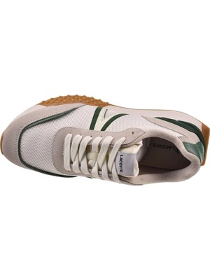 Lacoste Erkek L-Spin Yeşil Krem Sneaker