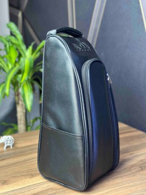 Wow Legend Özel Tasarım Black Deri Nargile Çantası 45*21*19