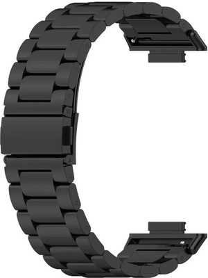 Alstrap Huawei Watch  Fit 4 Pro /Fit 4/ Fit 3 Uyumlu Paslanmaz Çelik Metal Kordon