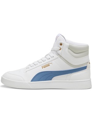 Puma Shuffle Mid Erkek Beyaz Spor Ayakkabı 38074819
