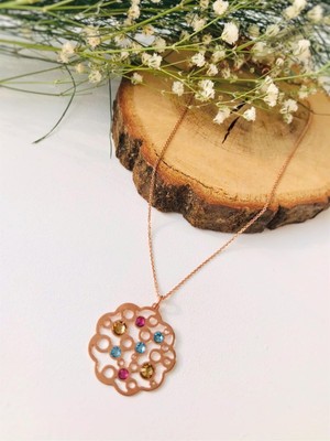 Birtekbana Taşlı Kolye