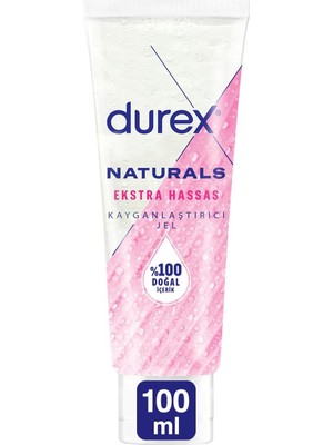 Durex Naturals Extra Hassas  Jel 100 ml 1 Paket
