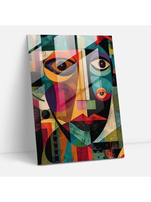Painted Anarchy Dadaizm Modern Sanat - Dadaizm, Cam Baskı, Modern Sanat, Dadaizm Sanat Stili, 30X45