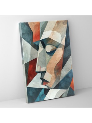 Painted Anarchy Kübizm Uyum Tablosu - Kübizm, Duvar Sanatı, Ev Dekorasyonu, Kübizm, 30X50