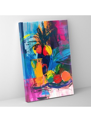 Painted Anarchy Ekspresyonizm Sanat Tarzı Duvar Tablosu - Ekspresyonizm, Kanvas Tablo, Duvar Sanatı, Ev Dekorasyonu, 30X50