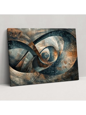Painted Anarchy Doğadan Esinlenen Soyut Sanat Kanvas Tablo Duvar Dekorasyonu - Soyut Sanat, Kanvas Tablo, Kanvas Duvar Sanatı, Soyut Sanat, 50X30