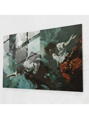 Painted Anarchy Barok Stil Tablo Cam Baskı - Barok, Barok Stil Tablo, Ev Dekorasyonu, Modern Sanat, 45X30