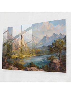 Painted Anarchy Barok Tarzı Resim Cam Sanatı - Barok, Zarif Dekor, Cam Sanatı, Barok Tarzı Resim, 45X30