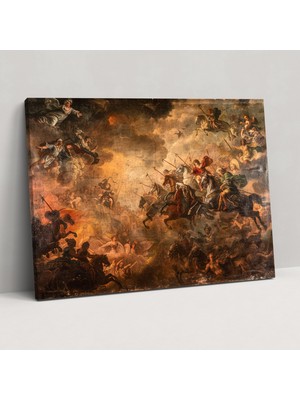 Painted Anarchy Barok Tarzı Tablo Kanvas Tablo - Barok, Ev Dekorasyonu, Barok Tarzı Tablo, Kanvas Tablo, 50X30