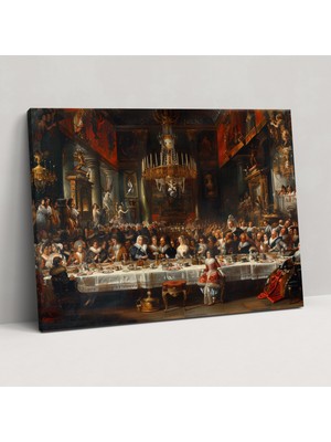 Painted Anarchy Barok Tarzı Tablo Duvar Dekorasyonu - Barok, Kanvas Tablo, Ev Dekorasyonu, Duvar Dekorasyonu, 50X30