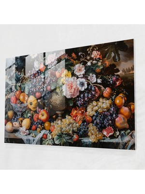 Painted Anarchy Barok Stil Tablo Duvar Dekorasyonu - Barok, Cam Sanatı, Duvar Dekorasyonu, Barok Stil Tablo, 45X30