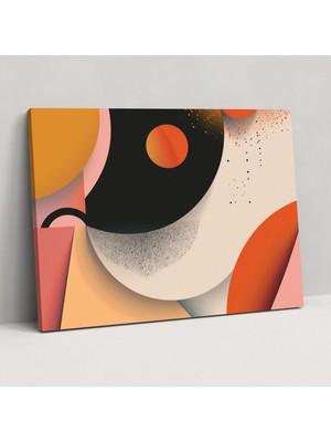 Painted Anarchy Modern Şekiller Soyut Sanat Kanvas Tablo - Soyut Sanat, Kanvas Tablo, Kanvas Tablo, Kanvas Tablo, 50X30