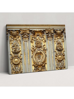 Painted Anarchy Barok Stil Tablo Duvar Dekorasyonu - Barok, Kanvas Tablo, Duvar Dekorasyonu, Ev Dekorasyonu, 50X30