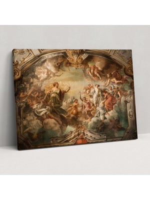 Painted Anarchy Barok Stil Tablo Kanvas Tablo - Barok, Duvar Sanatı, Tarihi Olay, Barok Stil Tablo, 50X30