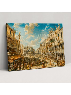 Painted Anarchy Barok Stil Tablo Duvar Sanatı - Barok, Ev Dekorasyonu, Duvar Dekorasyonu, Barok Stil Tablo, 50X30