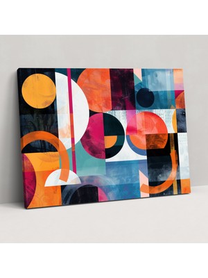 Painted Anarchy Soyut Sanat Kanvas Tablo - Soyut Sanat, Kanvas Tablo, Kanvas Tablo, Duvar Sanatı, 50X30