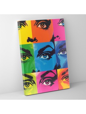 Painted Anarchy Andy Warhol Kanvas Tablo - Andy Warhol, Duvar Dekorasyonu, Duvar Sanatı, Kanvas Tablo, 30X50