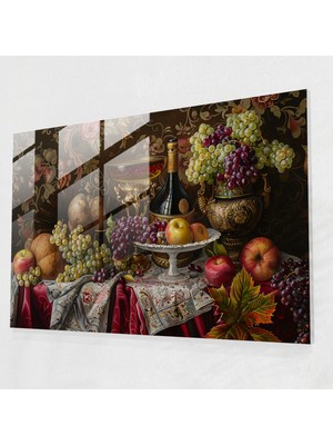 Painted Anarchy Barok Stil Tablo Duvar Dekorasyonu - Barok, Cam Sanatı, Duvar Dekorasyonu, Barok Stil Tablo, 45X30