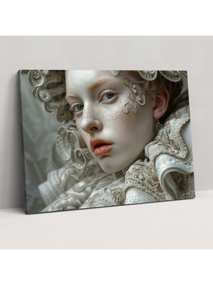 Painted Anarchy Barok Kraliyet Portresi Kanvas Tablo - Barok, Girift Detaylar, Duvar Sanatı, Barok, 70X50