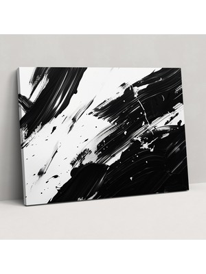 Painted Anarchy Soyut Sanat Duvar Dekorasyonu - Soyut Sanat, Kanvas Tablo, Kanvas Tablo, Duvar Dekorasyonu, 50X30