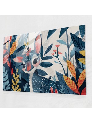 Painted Anarchy Henri Matisse Cam Baskı: Tuhaf Hayvanlar - Henri Matisse, Cam Baskı, Modern Sanat, Cam Duvar Sanatı, 45X30